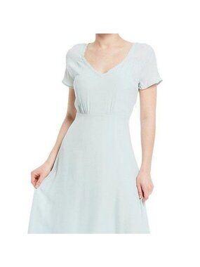 Shabby Chic Sabine V Neck Midi Dress Size L